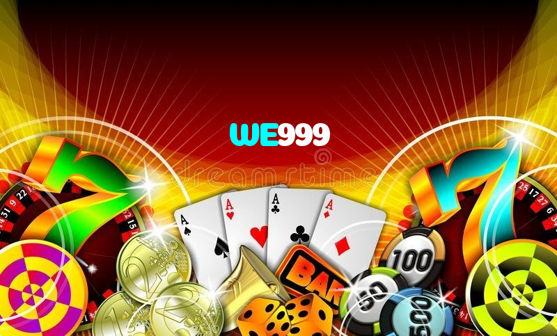 WE999 casino presented on mobile device in Pakistan with slots and live games